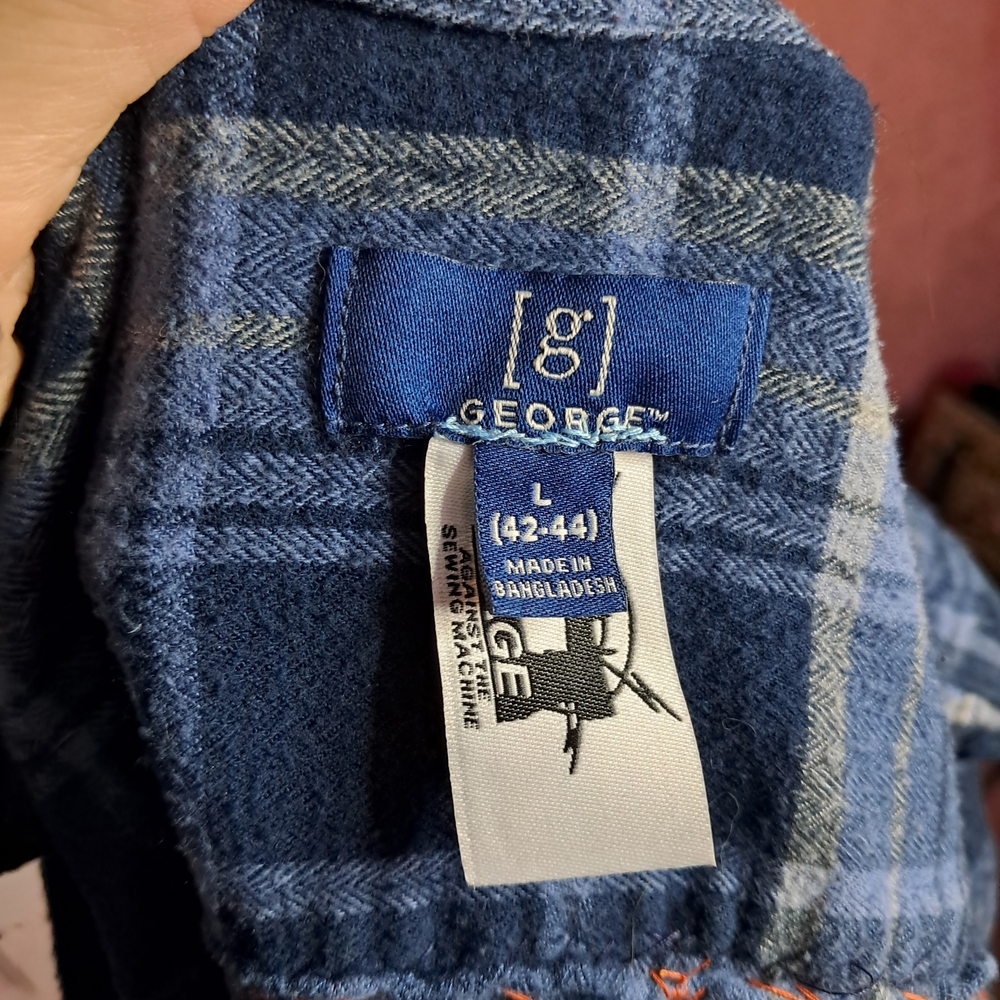 Custom RAGE Wizard Of Oz Horror Meme Flannel! OOAK Unique Fandom Wear! Unisex! - Picture 7 of 7